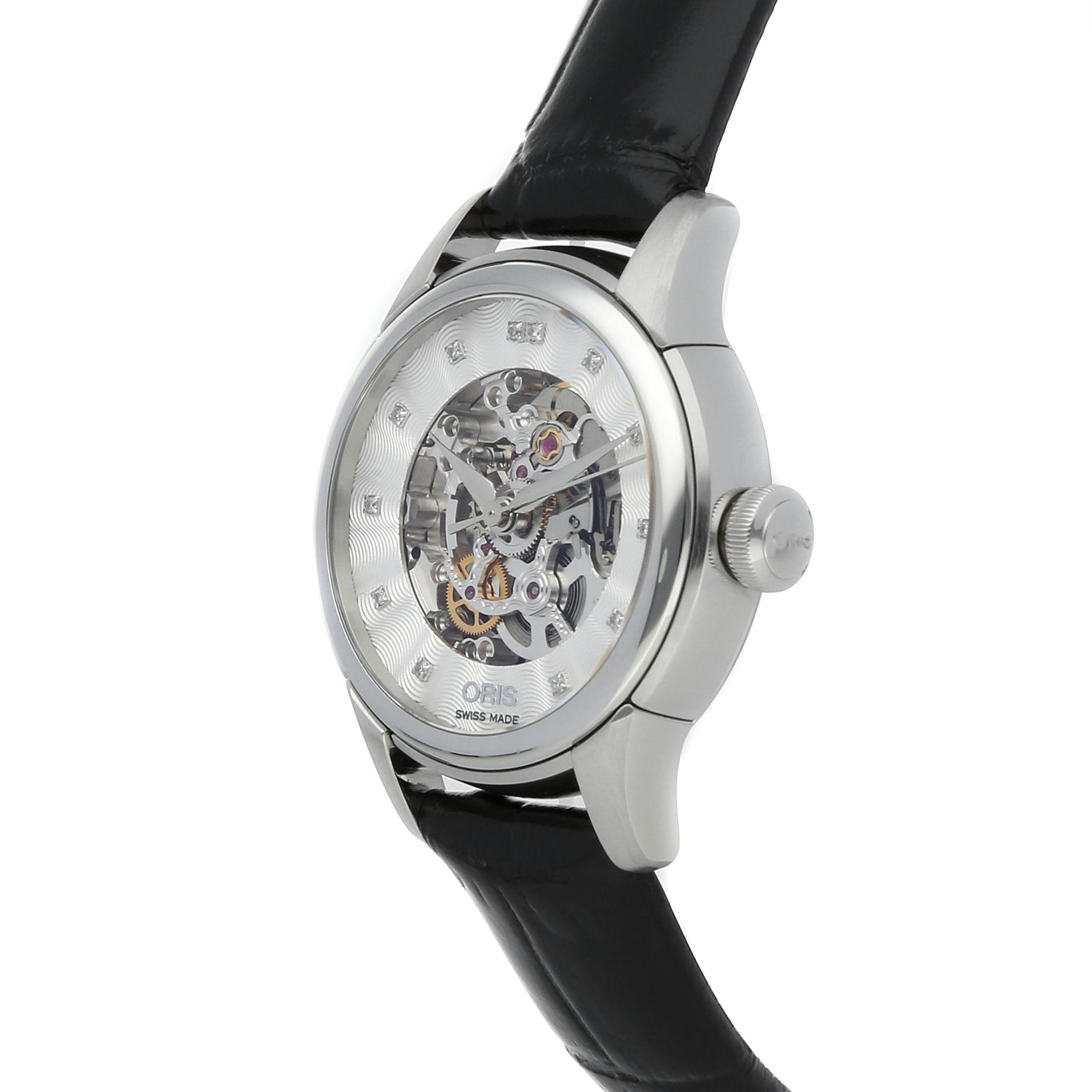 Oris Artelier Skeleton Diamonds 01 560 7687 4019 07 5 14 60FC